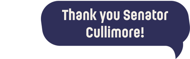 Thank you Senator Cullimore!